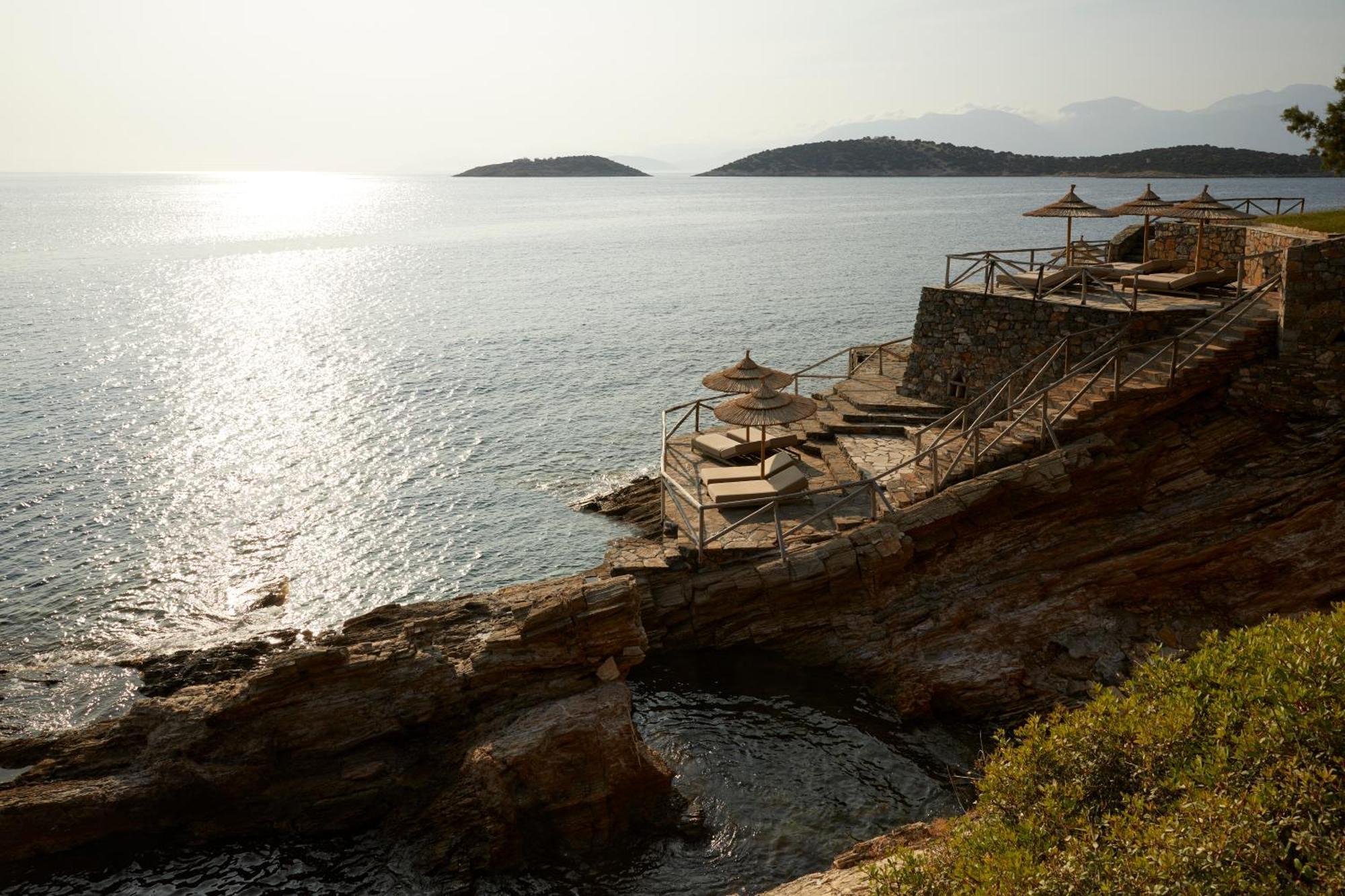 Minos Palace Resort - Adults Only Ágios Nikólaos Екстериор снимка The coast of Kea