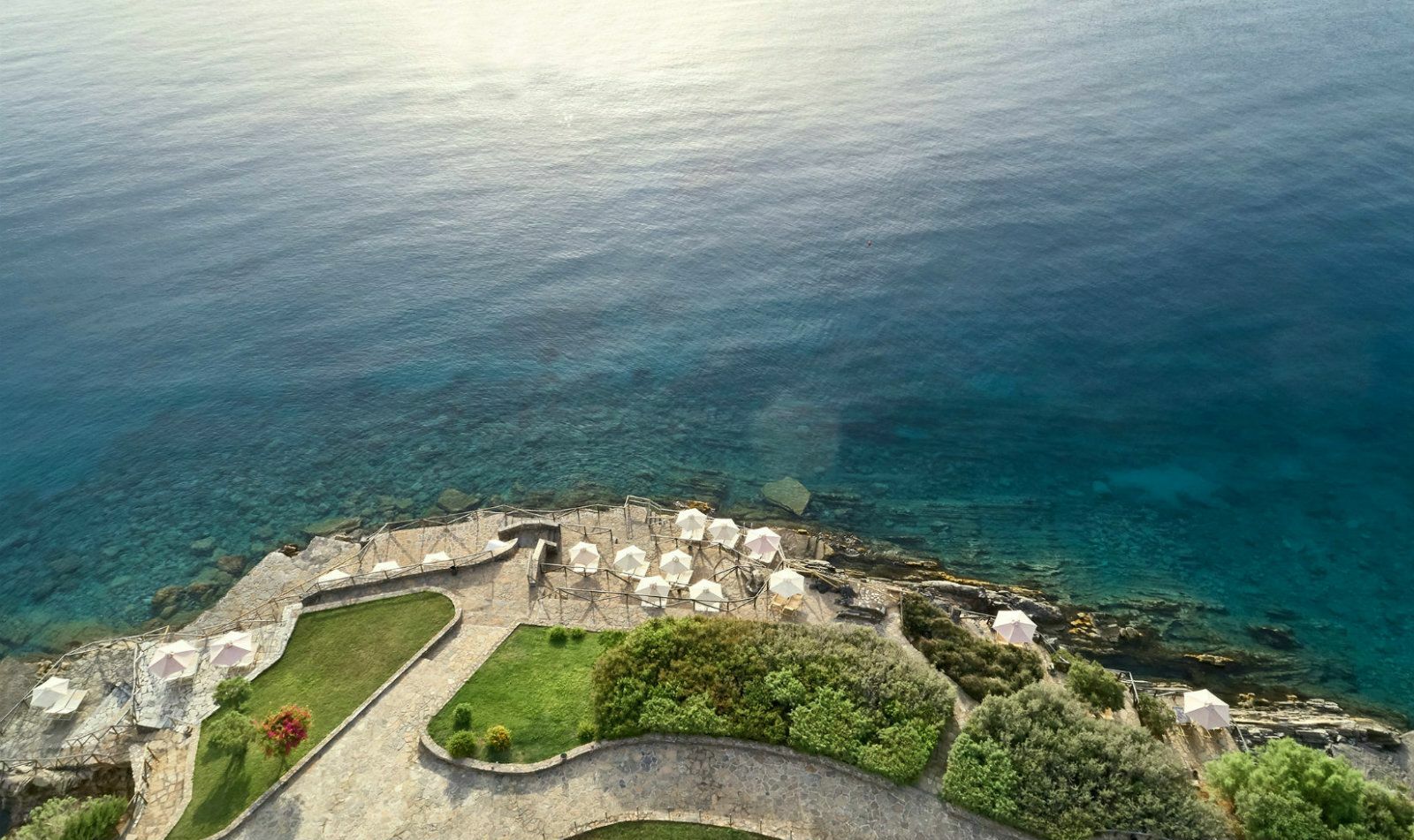 Minos Palace Resort - Adults Only Ágios Nikólaos Екстериор снимка View of the sea from the Acropolis of Lindos